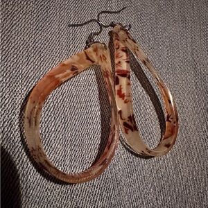 Floral Resin Earrings